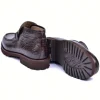 Outlet Corrente C03024-5786 Hornback Print Boots Brown
