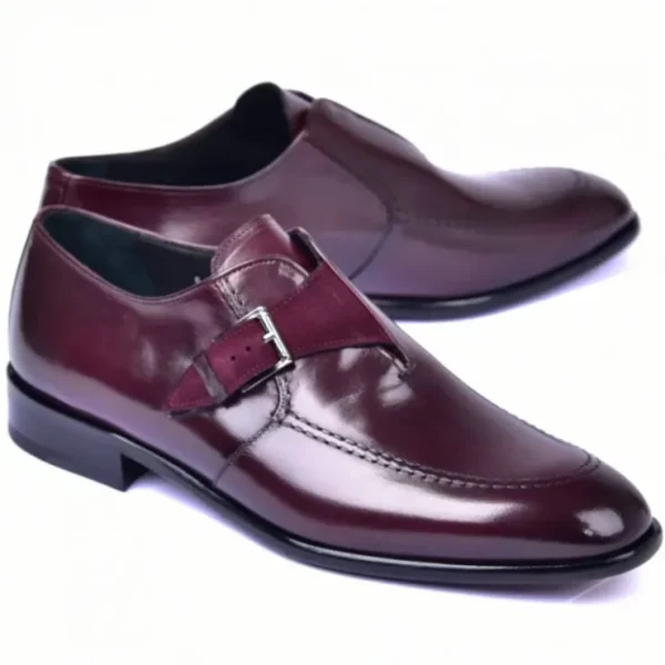 corrente_c_monk_strap_bur_0.webp Outlet Corrente C053-6471 Monk Strap Burgundy
