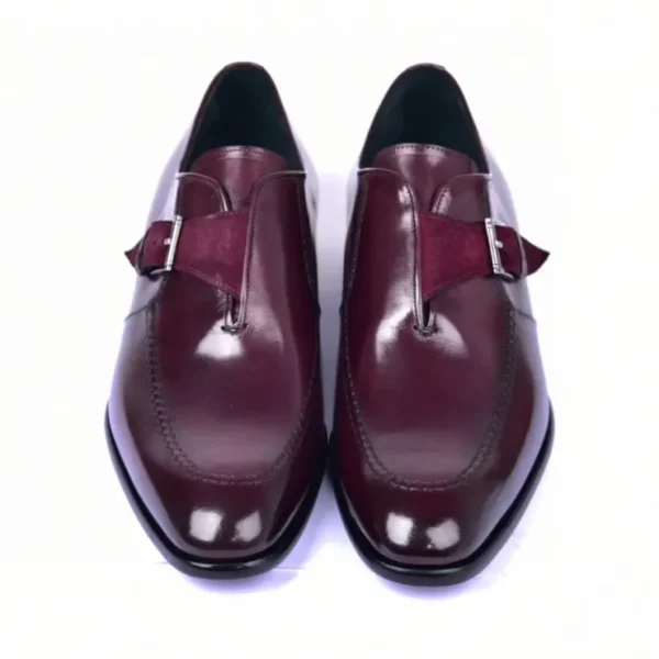 corrente_c_monk_strap_bur_3.webp Outlet Corrente C053-6471 Monk Strap Burgundy