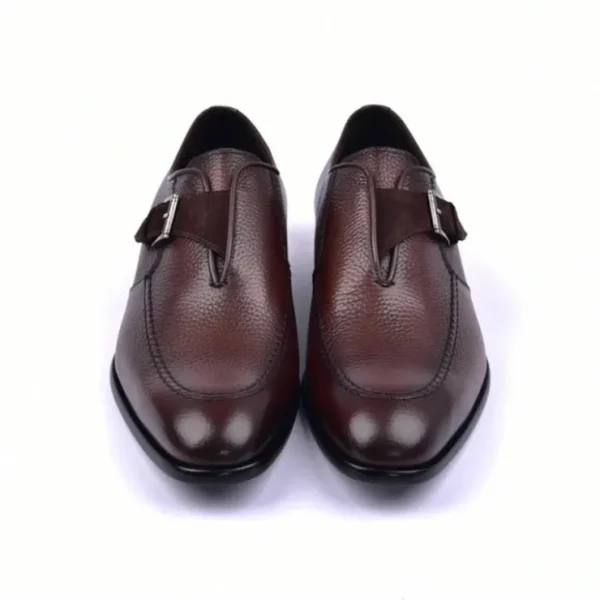 corrente_c_monkstrap_shoe_3-1.webp Flash Sale Corrente C051-6471 Monkstrap Shoes Brown