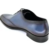 Hot Corrente C155-5453 Perforated Design Lace Up Shoes Navy Brown NavyBrown
