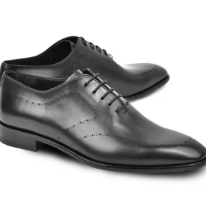 Cheap Corrente C0014021-6292 Plain Toe Lace Up Black