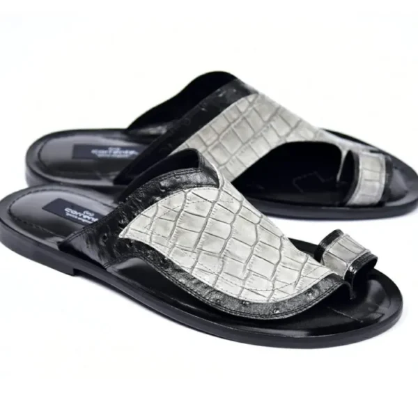 corrente_c_sandals_blackg_0.webp Best Corrente C0061-5831 Sandals Black/Grey