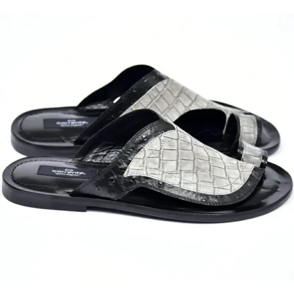 corrente_c_sandals_blackg_1.webp Best Corrente C0061-5831 Sandals Black/Grey