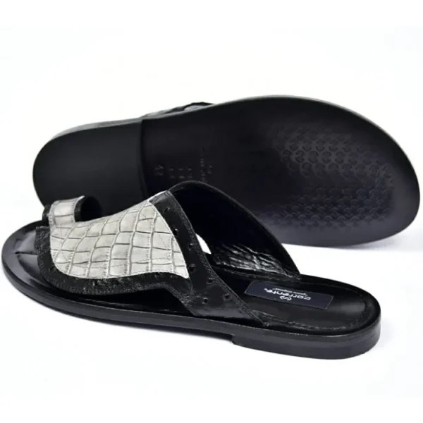 corrente_c_sandals_blackg_2.webp Best Corrente C0061-5831 Sandals Black/Grey