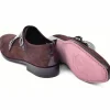 Hot Corrente C00016-6433 Suede Cap Toe Monkstrap Brown