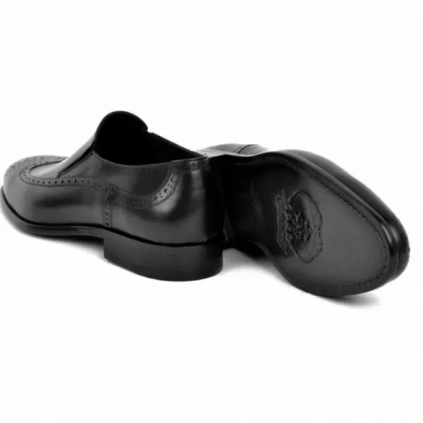 corrente_c_wing_tip_loafe_1.webp Cheap Corrente C0435-6401 Wing Tip Loafer Black
