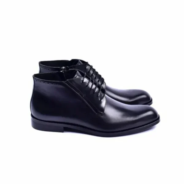 Cheap Corrente C2042-5220 Zipper Chukka Boots Black