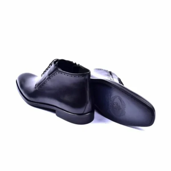 Cheap Corrente C2042-5220 Zipper Chukka Boots Black