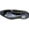 New Corrente C127-3711HS Patent Leather Penny Loafers Black/Red