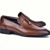 Cheap Corrente C09901-5470HS Tassel Loafers Brown