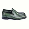 Cheap Corrente C09902-5470HS Tassel Loafers Green