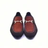 Outlet Corrente C11106-6376S Two Tone Suede Bit Loafers Brown