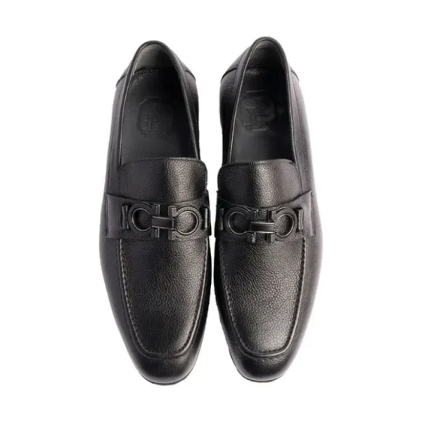 corrente_p_chello_buckle__3.webp New Corrente P00071 Chello Buckle Loafers Black
