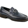Fashion Corrente P042 Newport Bit Loafer Navy