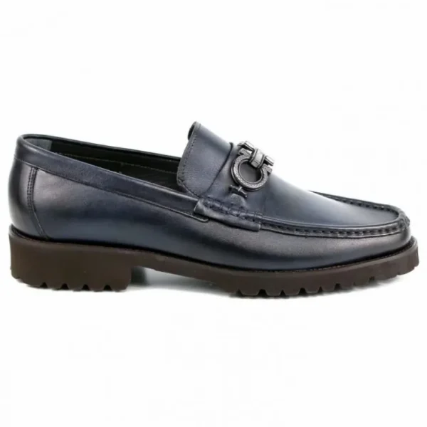 corrente_p_newport_bit_lo_1.webp Fashion Corrente P042 Newport Bit Loafer Navy