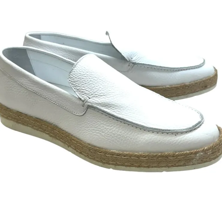 Outlet Corrente P01202 Nuovo Sport Loafer White