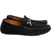 Discount Corrente P000912 Palm Beach Suede Drivers Black