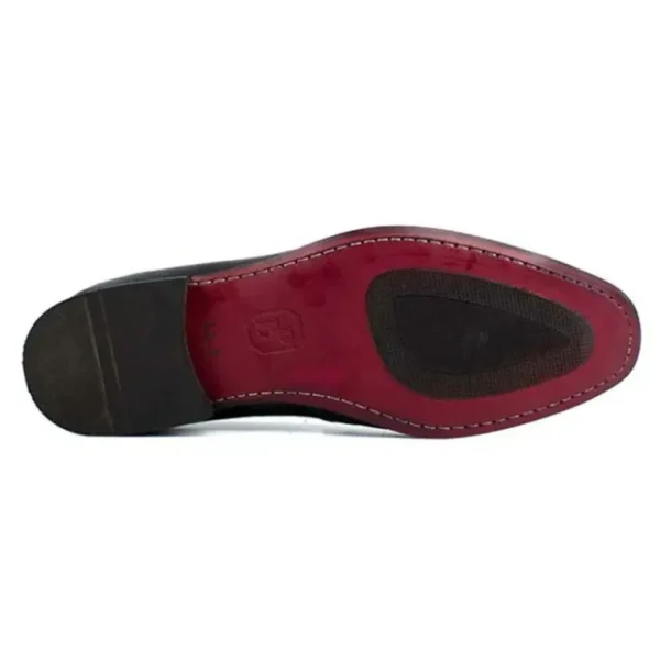 corrente_p_tomaso_double__1.webp Online Corrente P000594 Tomaso Double Buckle Loafer Black