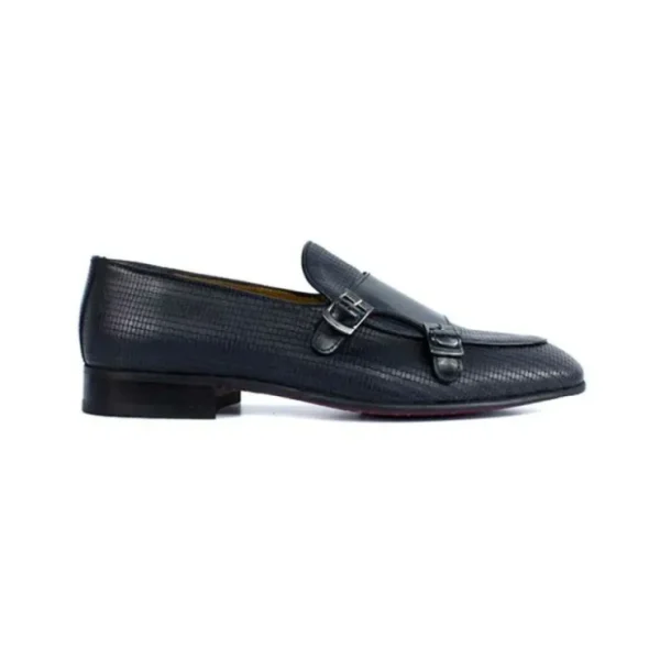 corrente_p_tomaso_double__2-2.webp Flash Sale Corrente P000597 Tomaso Double Buckle Loafer Navy