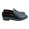 Flash Sale Corrente P00059 Warren Ostrich Loafer Navy