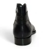 Sale Duca by Matiste Aprilia Genuine Leather/ Embossed Croco Boots Black