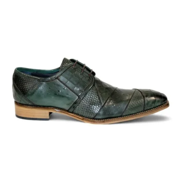 duca_by_matiste_imperio_e_1-1.webp Sale Duca by Matiste Imperio Embossed Croco/Ostrich/Lizard Print Shoes Green