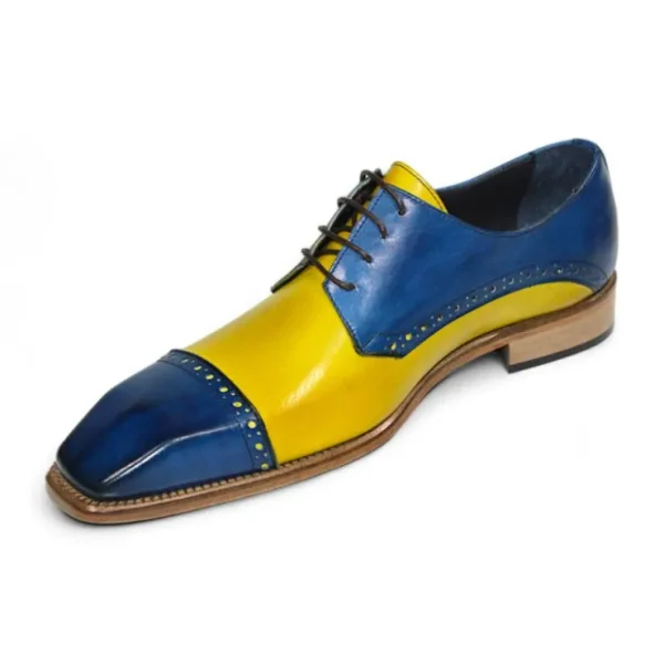 duca_by_matiste_lombardi__2.webp Sale Duca by Matiste Lombardi Leather Ocean Blue/Yellow