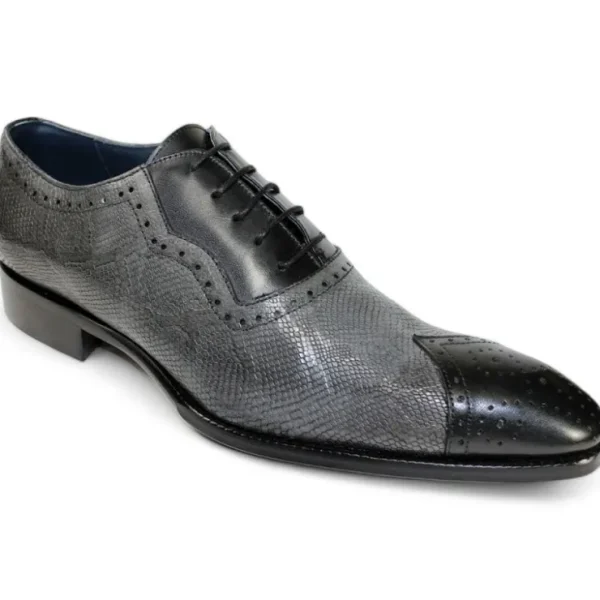 duca_by_matiste_marino_ca_0.webp Cheap Duca by Matiste Marino Cap Toe Shoes Black / Grey