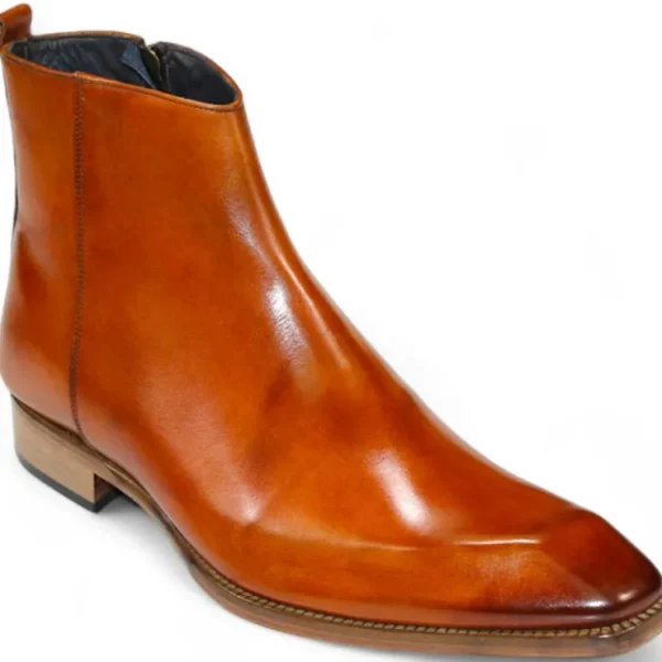 Store Duca by Matiste Romano Genuine Leather Boots Gold