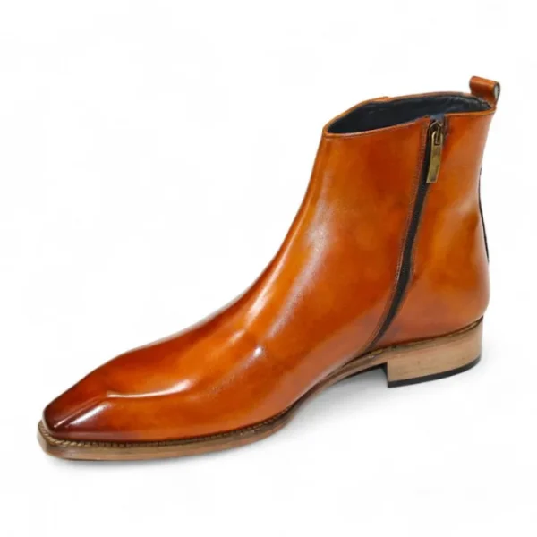 Store Duca by Matiste Romano Genuine Leather Boots Gold