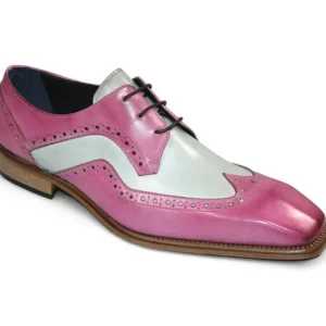 New Duca by Matiste Saranno Genuine Leather Shoes Pink/Bone