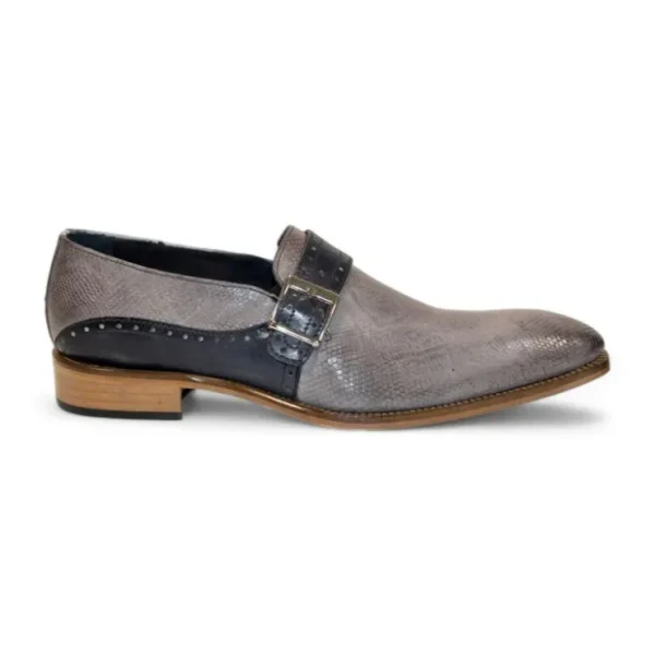 duca_by_matiste_sezze_emb_1-1.webp Clearance Duca by Matiste Sezze Embossed Snake Leather Shoes Light Grey/Dark Grey
