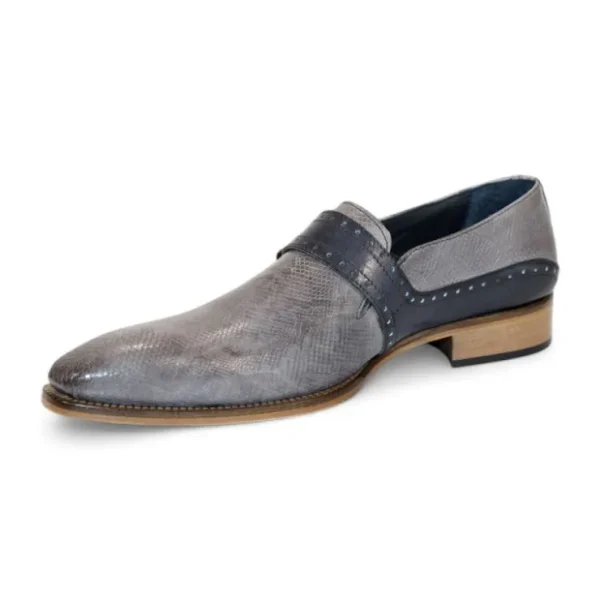 duca_by_matiste_sezze_emb_2-1.webp Clearance Duca by Matiste Sezze Embossed Snake Leather Shoes Light Grey/Dark Grey