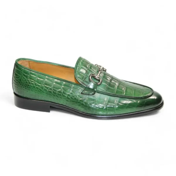 duca_by_matiste_vasto_emb_1-1.webp New Duca by Matiste Vasto Embossed Croco Leather Shoes Green