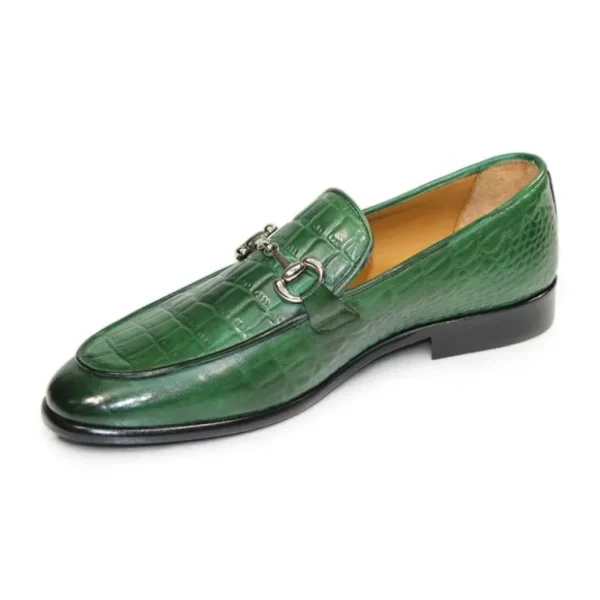 duca_by_matiste_vasto_emb_2-1.webp New Duca by Matiste Vasto Embossed Croco Leather Shoes Green