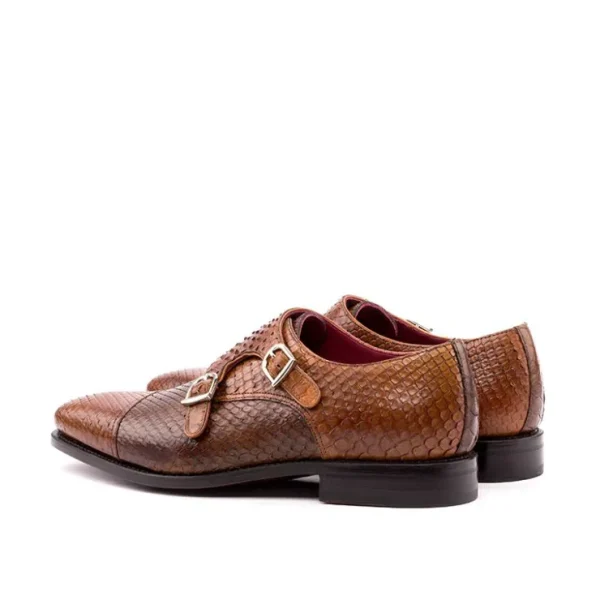 emanuele_sempre_double_mo_1-6.webp Fashion Emanuele Sempre Double Monk Python Shoes Cognac/Med Brown Cognac/MedBrown
