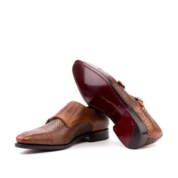 emanuele_sempre_double_mo_2-6.webp Fashion Emanuele Sempre Double Monk Python Shoes Cognac/Med Brown Cognac/MedBrown