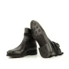 Sale Emanuele Sempre Jodphur Python Boots Black