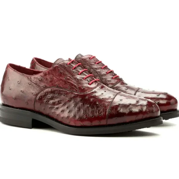 emanuele_sempre_oxford_os_0-2.webp Clearance Emanuele Sempre Oxford Ostrich Shoes Red