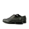 Sale Emanuele Sempre Oxford Python Shoes Grey
