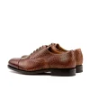 Store Emanuele Sempre Oxford Python Shoes Med Brown MedBrown