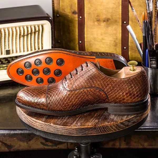 emanuele_sempre_oxford_py_3-2.webp Store Emanuele Sempre Oxford Python Shoes Med Brown MedBrown