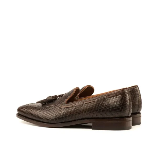 emanuele_sempre_python_ta_1-1.webp Best Sale Emanuele Sempre Python Tassel Loafers Dark Brown/Med Brown DarkBrown/MedBrown