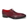 Hot Emilio Franco Antonio Genuine Leather/ Suede Shoes Burgundy