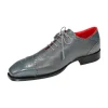 Hot Emilio Franco Bosco Genuine Deerskin Shoes Grey