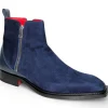 Hot Emilio Franco Cesare Suede Boots Navy