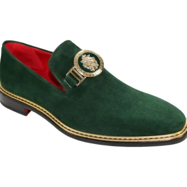 emilio_franco_couture_ef__0-1.webp Fashion Emilio Franco Couture EF102 Suede Shoes Green