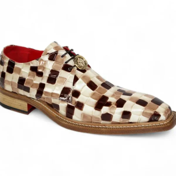 emilio_franco_couture_san_0-3.webp Shop Emilio Franco Couture Santo Patent Croco Print Shoes Multi Brown MultiBrown