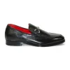 Clearance Emilio Franco Edgardo Deerskin Shoes Black